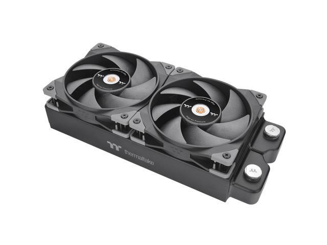 Thermaltake SWAFAN GT12 PC Cooling Fan, 3 Types of Detachable Fan Blades, High Pressure/High Air Flow/ Reversed (Single Fan Pack) CL-F155-PL12BL-A