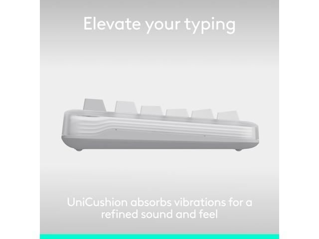 Logitech - Alto Keys K98M Full-size Wireless Mechanical keyboard with Backlit keys for PC, Mac, Laptops - Lilac - image 2