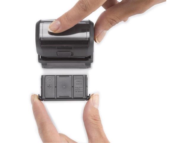 T4911 Printy Replacement Pad for Trodat Self-Inking Stamps 1.5' x 0.56' Black P4911BK