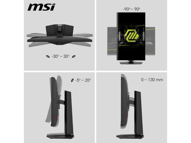 MSI - MAG 272URDF E16 27" Rapid IPS LCD UHD 160Hz/FHD 320Hz 0.5ms FreeSync Gaming Monitor with HDR400 (DisplayPort, HDMI) - Black - image 12