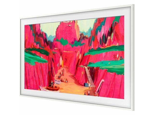 Samsung - 75" The Frame Customizable Bezel - Modern - White - image 9