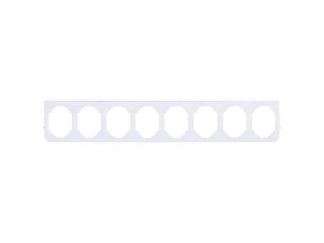 Refillable Oval Watercolor Tray White 12/Pack X00825
