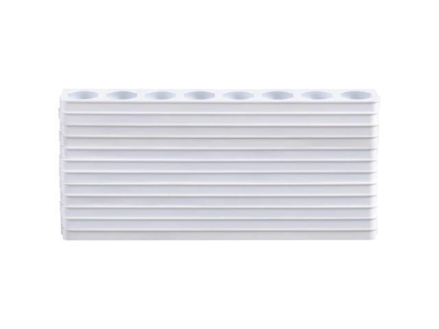 Refillable Oval Watercolor Tray White 12/Pack X00825