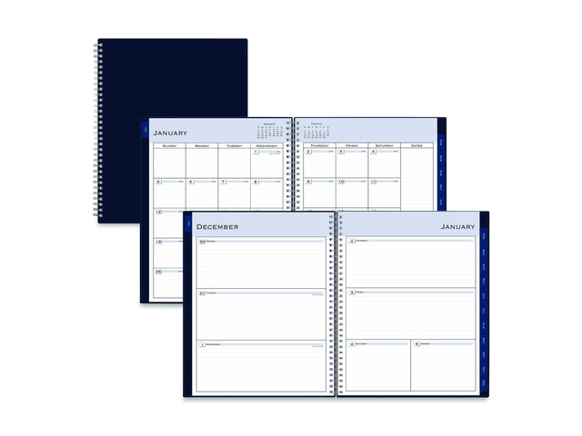 Passages Weekly/Monthly Planner 11 x 8.5 Navy Cover 12-Month Jan to Dec: 2026 148659