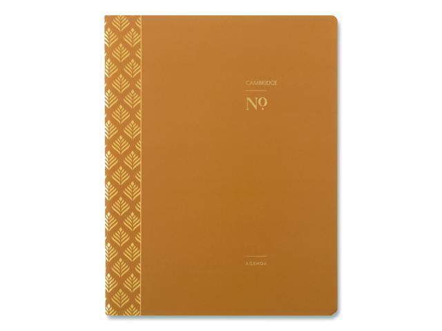 WorkStyle Stitched Monthly Planner, 11 x 8.5, Sunbaked Clay Cover, 12-Month (Jan-Dec): 2026