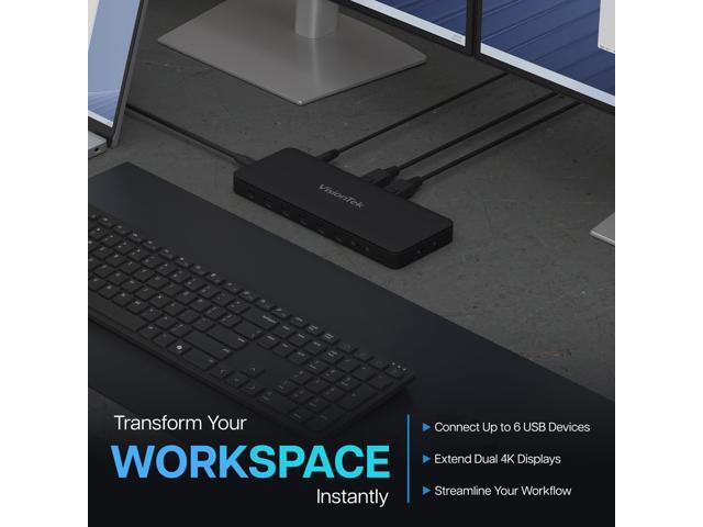 VisionTek VT4600DL 14-in-1 Dual 4K Docking Station with 100W PD - image 11