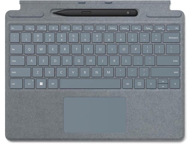Microsoft - Surface Slim Pen (2nd Edition) and Pro Keyboard for Pro 13" (11th Edition), Pro 9, and Pro 8 - Platinum - image 10