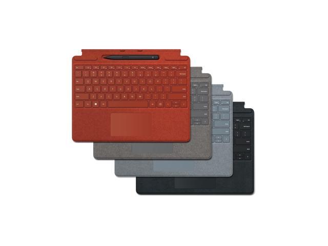 Microsoft - Surface Slim Pen (2nd Edition) and Pro Keyboard for Pro 13" (11th Edition), Pro 9, and Pro 8 - Platinum - image 12