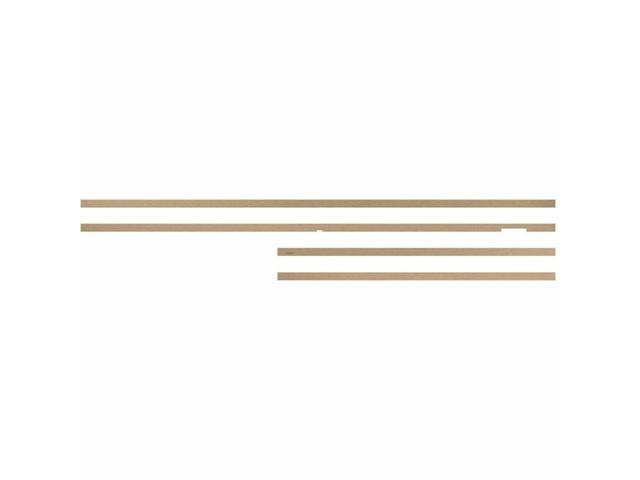 Samsung 85' The Frame Customizable Bezel Modern Teak