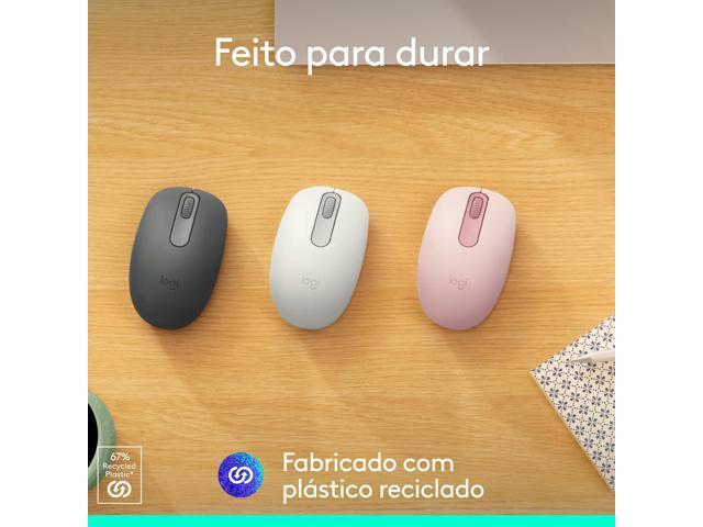 Logitech - M196 Lightweight Bluetooth Wireless Optical Mouse Compact 3-Button Ambidextrous Mouse with Smooth Tracking - Wireless - Graphite - image 10