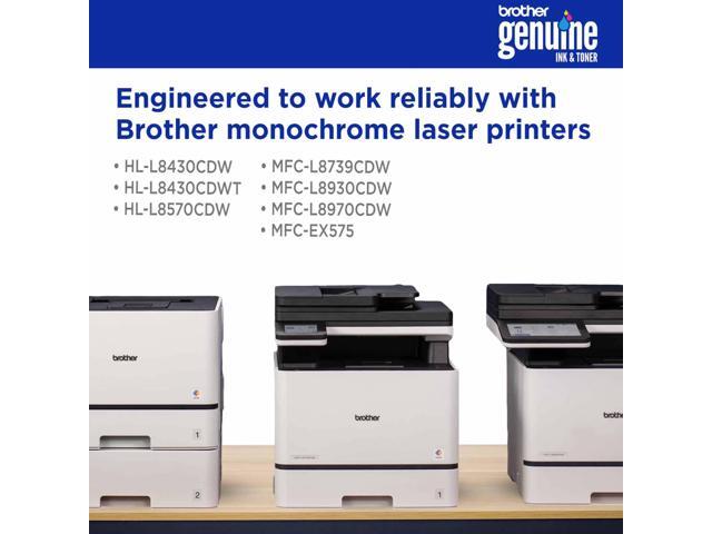 Brother - Genuine TN635 3PK 3-Pack of Standard Yield Cyan, Magenta, and Yellow Toner Cartridges - Cyan/Magenta/Yellow - image 3