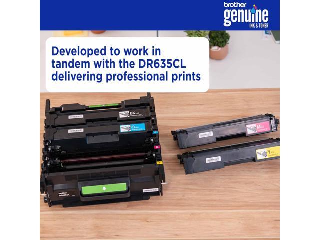 Brother - Genuine TN635 3PK 3-Pack of Standard Yield Cyan, Magenta, and Yellow Toner Cartridges - Cyan/Magenta/Yellow - image 4