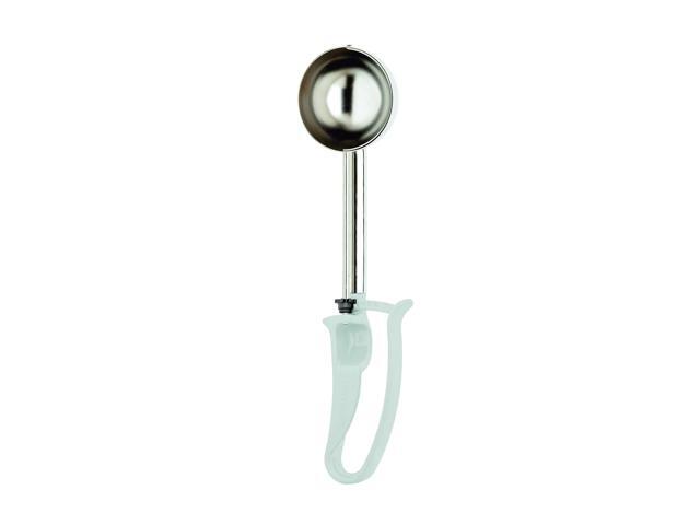 Zeroll 2008-EX Universal Extended Length EZ Disher Food Portion Control Scoop Designed for Right or Left Hand Use Dishwasher Safe, 2 3/4-Inch, Grey