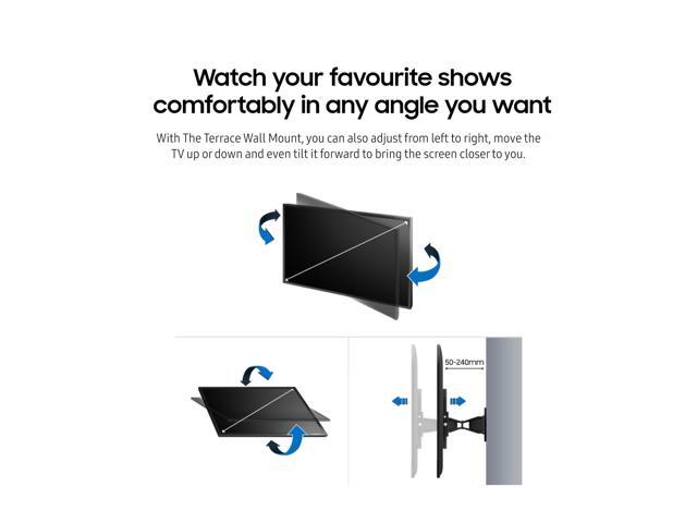 Samsung - 85” The Terrace Outdoor Wall Mount - Black - image 12