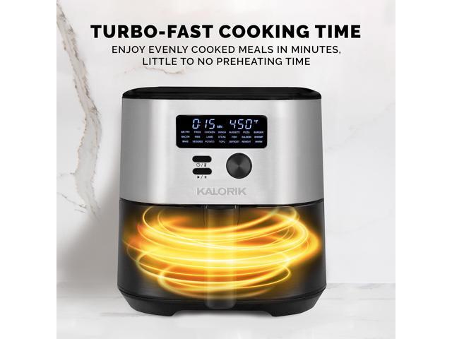 Kalorik MAXX 7 Quart Air Fryer 1750W, 7-in-1 Air fry, Roast, Broil & More, FT50930OW