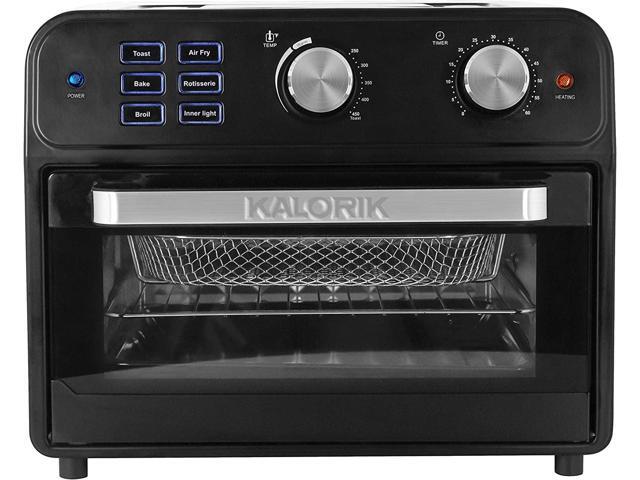 Kalorik AFO 46110 BK 22 Quart Digital Air Fryer Toaster Oven, Black