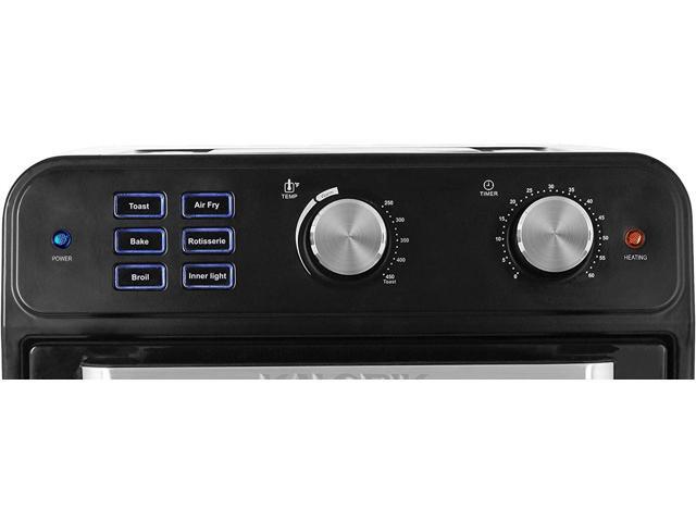 Kalorik AFO 46110 BK 22 Quart Digital Air Fryer Toaster Oven, Black