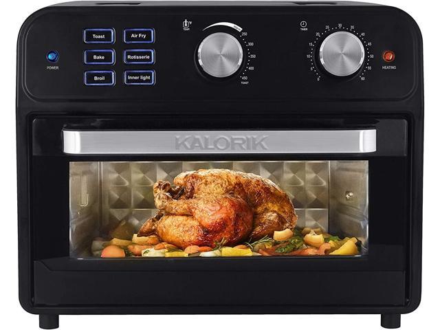 Kalorik AFO 46110 BK 22 Quart Digital Air Fryer Toaster Oven, Black