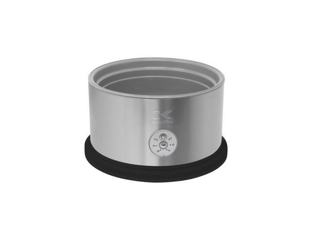 Kalorik All Natural BPA Free Ceramic Food Steamer, DG 44815 BK, Prepare Healthy Meals with Smart Digital One-touch Control, 4.5 Liter, Black