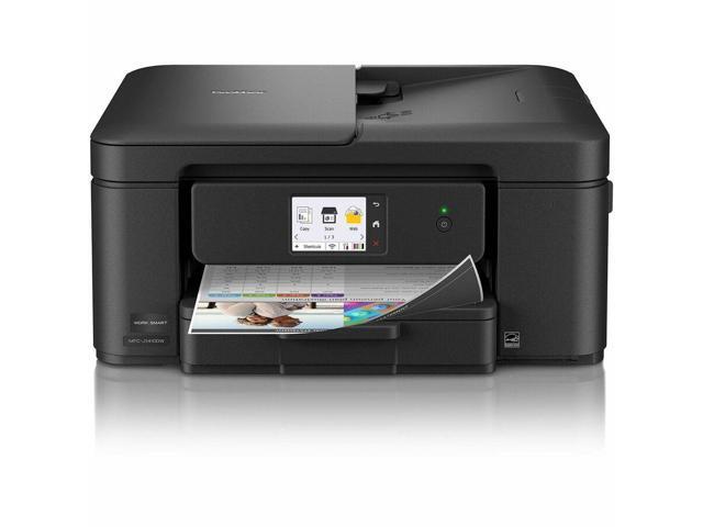 Brother - Work Smart 1410 Wireless Color All-in-One Inkjet Printer, 2.7” Color Touchscreen (MFC-J1410DW), Great for Home Offices - Black - image 2