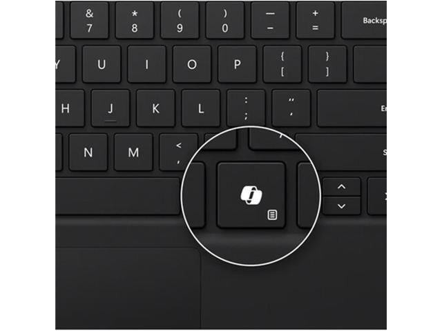 Microsoft - Surface Pro Keyboard for Pro 13" (11th Edition), Pro 9, and Pro 8 - Black - image 5