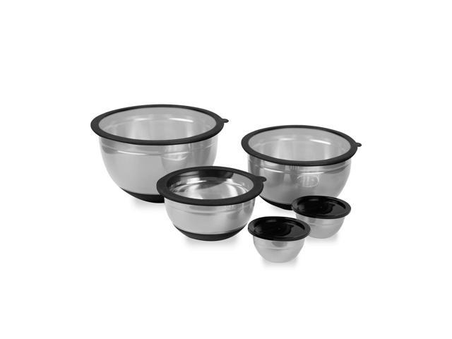 KALORIK 10 Piece Mixing Bowl Set- Stainless Steel
