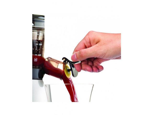 Omega VRT450HD Vertical Slow/Cold Press Juicer in Silver