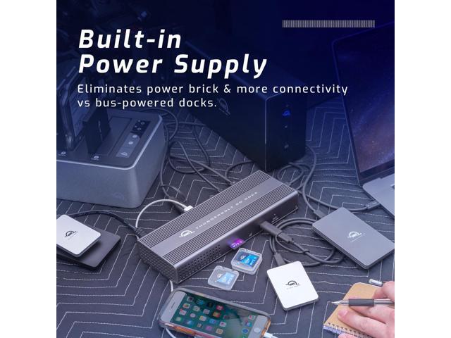 OWC 11-Port USB-C Thunderbolt Go Dock with 90W Charging OWCTB4DKG11P