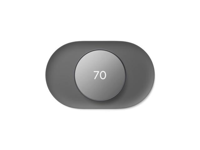Google - Nest Thermostat Trim Kit - Charcoal - image 2