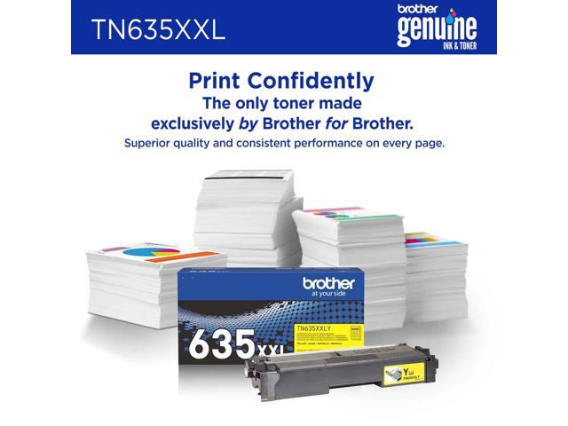 Brother TN635XXLY Original Super High Yield Laser Toner Cartridge Yellow Pack