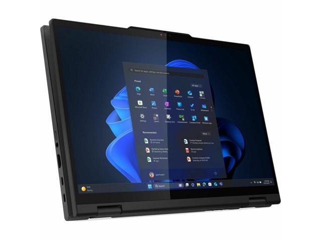 Lenovo - ThinkPad T14s 2-in-1 AI PC 14" Touch - Screen Laptop - Latest Model - Intel Ultra7 with 16GB Memory - 512GB SSD - Black - image 3