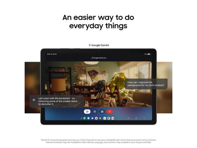 Samsung 11" Galaxy Tab A11+ Tablet (Wi-Fi + 5G, Unlocked, Gray) - image 7