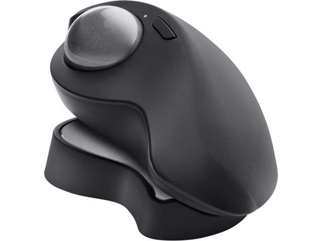 Logitech - MX ERGO S PLUS Wireless Ergonomic Trackball Mouse with 6 Programmable Buttons - Wireless - Graphite - image 9