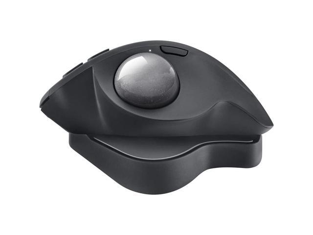 Logitech - MX ERGO S PLUS Wireless Ergonomic Trackball Mouse with 6 Programmable Buttons - Wireless - Graphite - image 10