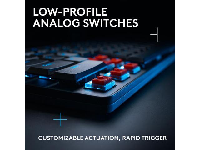 Logitech - G515 RAPID TKL Wired Mechanical Analog Low-Profile Switch Gaming Keyboard with LIGHTSYNC RGB - Black - image 10