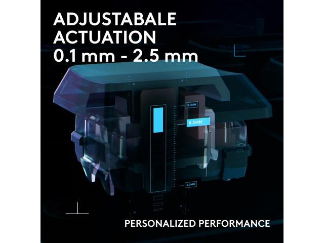 Logitech - G515 RAPID TKL Wired Mechanical Analog Low-Profile Switch Gaming Keyboard with LIGHTSYNC RGB - White - image 11