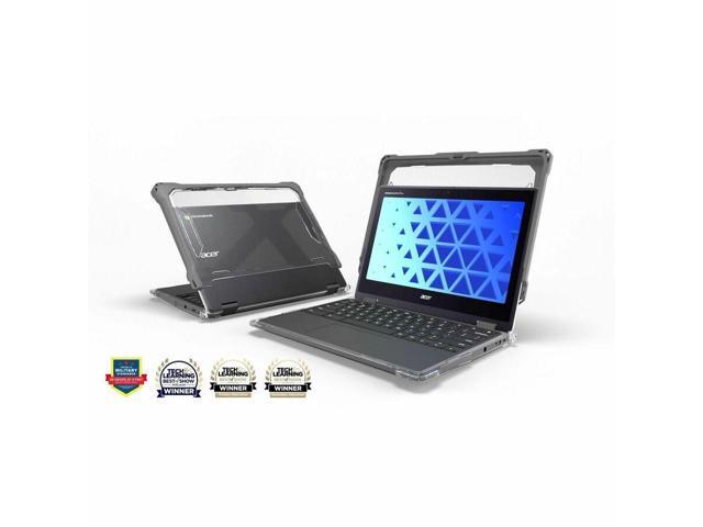 MAXCases Extreme Shell-FL for Acer R857T/R857TN Chromebook 12' Grey ACESFLR857GRY