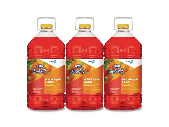 CloroxPro Fraganzia Multi-Purpose Cleaner Citrus Blossom Scent 175 oz Bottle 3/Carton 60615CT