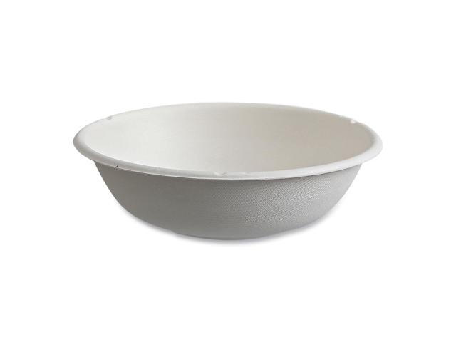 Vanguard Renewable and Compostable Sugarcane Bowls 16 oz White 800/Carton EPBL16CNFA