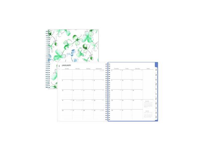 Blue Sky Lindley Frosted Monthly Tabbed Pad Planner 8x10 2026 BLS101582