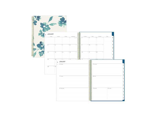 Blue Sky Bakah Blue Weekly/Monthly Planner Bakah Blue Floral 2026 137261