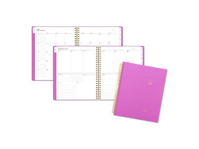 WorkStyle Weekly/Monthly Planner 8.75 x 7.75 Pink Cover 12-Month Jan to Dec: 2026 160680527
