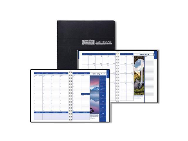 House of Doolittle Earthscapes Weekly/Monthly Planner 11x8.5 Black 2026