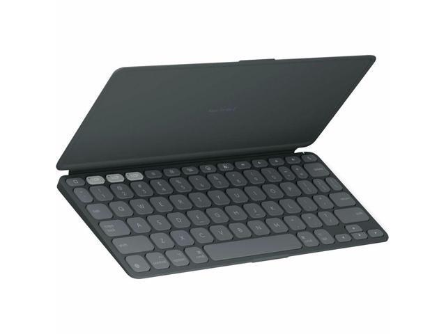 Logitech - Keys-To-Go 2 Slim Portable Bluetooth Keyboard for iPad, iPhone, Mac, and Apple TV With Built-in Cover - Graphite - image 10