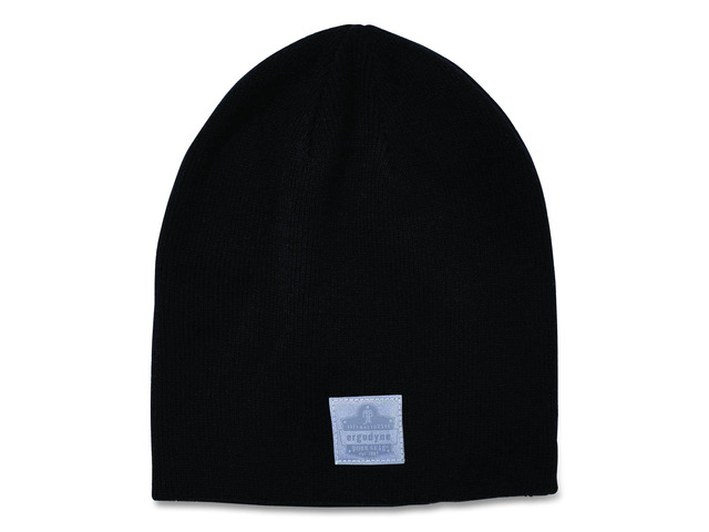 N-Ferno 6812 Rib Knit Beanie Acrylic One Size Fits Most Black 16812