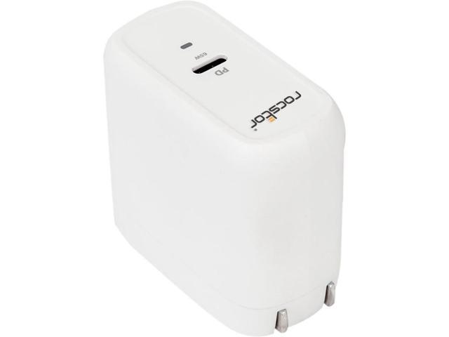Rocstor 65W Smart USB-C Power AC Adapter Charger