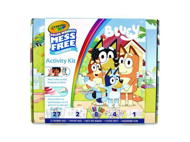 Crayola Bluey Color Wonder Activity Kit w/27 Coloring Pages 75-7161