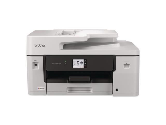 Brother - INKvestment 6560 Wireless Color All-in-One Inkjet Printer with 11”x17” capabilities (MFCJ6560DW) - Gray - image 2