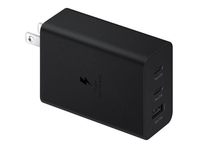 Samsung - Super Fast Charging 65W Trio Adapter - Black - image 2