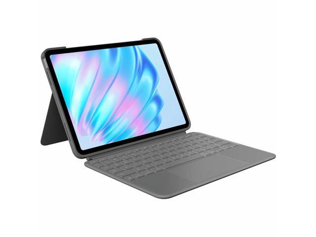 Logitech - Combo Touch iPad Air 11-inch - Latest Model (M2, M3 & M4), iPad Air (5th gen) Keyboard Case with Detachable Keyboard - Oxford Gray